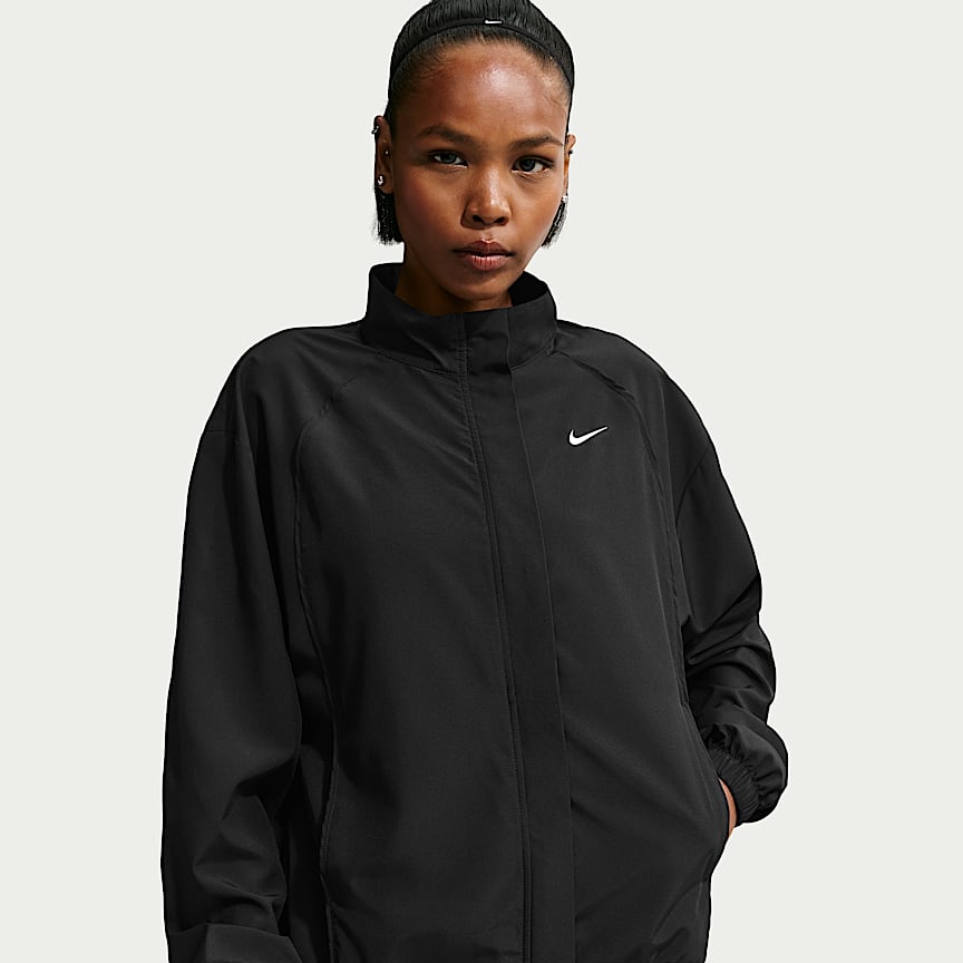 Nike Therma-FIT ウィンドブレーカー ブラック Nike One Women's Therma-FIT Fleece Cardigan. Nike.com